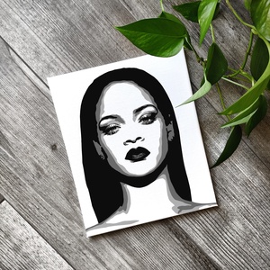 Rihanna vászonkép - Meska.hu