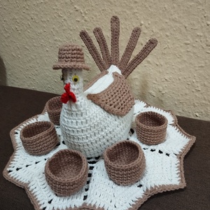 Horgolt tyúk  - Meska.hu Horgolt tyúk  - Meska.hu