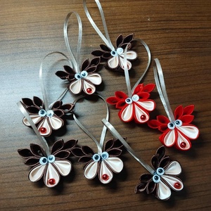  Szarvas karácsonyfa dísz - karácsony - karácsonyi lakásdekoráció - karácsonyi lakásdíszek - Meska.hu