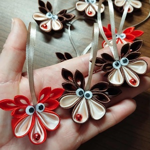  Szarvas karácsonyfa dísz - karácsony - karácsonyi lakásdekoráció - karácsonyi lakásdíszek - Meska.hu