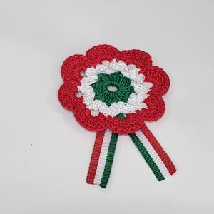 Kokárda  - ékszer - kitűző és bross - Meska.hu