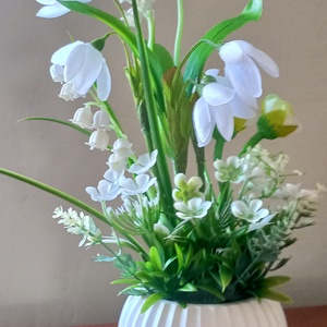 hóvirágos dísz - Meska.hu