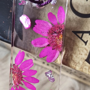 Epoxy könyvjelző, lilás - otthon & életmód - dekoráció - dísztárgy - Meska.hu