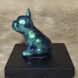 Epoxi bulldog asztaldísz  - otthon & életmód - dekoráció - dísztárgy - Meska.hu