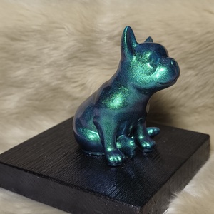 Epoxi bulldog asztaldísz  - otthon & életmód - dekoráció - dísztárgy - Meska.hu
