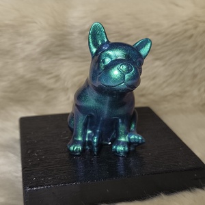 Epoxi bulldog asztaldísz  - otthon & életmód - dekoráció - dísztárgy - Meska.hu