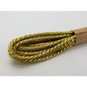 Sodrott zsinor 2mm arany 3m (ALAPANYAGOK) 1 db - kellékek & szerszámok - csomagolóanyag - zsinór - Meska.hu