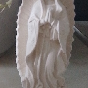 Szűz Mária Gipsz figura 1 db - kellékek & szerszámok - dekorációs kellékek - figurák - Meska.hu