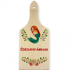 Vágódeszka Édesanyámnak Anyák napja 10x25cm (Anyák napja) - Meska.hu