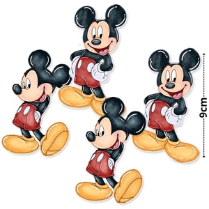 Nyomtatott dekorkarton - Mickey egérke 2 féle 4db/csomag, Kellékek & szerszámok, Dekorációs kellékek, Egyéb kellékek, , MESKA