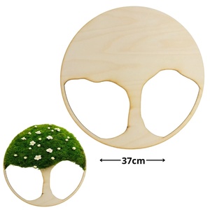 Natúr fa - Dekorálható DIY fa alap 37cm - karcsú fa (KÉZMŰVES ALAPANYAGOK) 1 db natúr faalap - kellékek & szerszámok - fa - rétegelt lemez, fa alap - Meska.hu