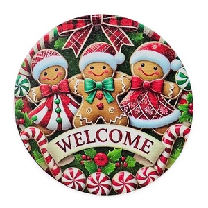 Nyomtatott fa tábla koszorú közép - Mosolygós mézik mézike - Meska.hu