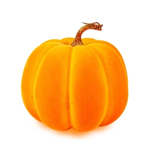 Halloween-i tök dekoráció - 16,5 cm - narancssárga vagy lila - habszivacs - glitteres, Otthon & Életmód, Dekoráció, Halloween, Halloweeni dekoráció, , MESKA