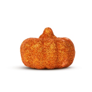 Halloween-i tök dekoráció - 5,2 cm - habszivacs - glitteres - 4 db / csomag - otthon & életmód - dekoráció - halloween - halloweeni tök - Meska.hu