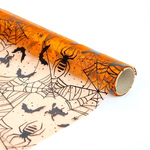 Asztalterítő futó - halloween-i motívumokkal - 180 x 28 cm - Meska.hu