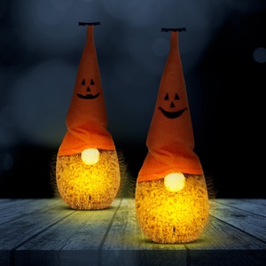 Halloween-i LED-es manó - poliészter - 20 cm (Halloween manók) - otthon & életmód - dekoráció - halloween - halloweeni tök - Meska.hu