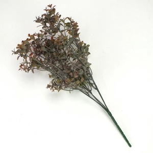 Buxus csokor barna (Selyemvirágok), Otthon & Életmód, Dekoráció, Virágdísz és tartó, Csokor & Virágdísz, , MESKA