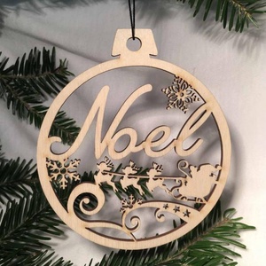 Karácsonyi Díszgömb - Noel  Karácsonyfa dísz  Karácsonyi ajándék (Egyedi karácsonyi ajándékok), Karácsony, Adventi díszek, Adventi ajtódísz, Famegmunkálás, MESKA