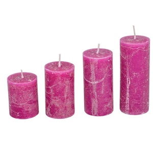 Rusztikus 40mm-es lépcsős henger gyertya Orgona (csom ár) (ADVENTI GYERTYÁK), DIY (Csináld magad), Egységcsomag, Gyertya-, mécseskészítés, MESKA