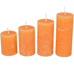 Rusztikus 40mm-es lépcsős henger gyertya Méz (csom ár) (ADVENTI GYERTYÁK), DIY (Csináld magad), Egységcsomag, Gyertya-, mécseskészítés, MESKA