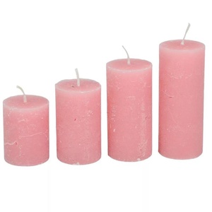 Rusztikus 40mm-es lépcsős henger gyertya Mályva (csom ár) (ADVENTI GYERTYÁK), DIY (Csináld magad), Egységcsomag, Gyertya-, mécseskészítés, MESKA