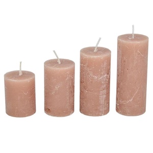 Rusztikus 40mm-es lépcsős henger gyertya Kakaó (csom ár) (ADVENTI GYERTYÁK), DIY (Csináld magad), Egységcsomag, Gyertya-, mécseskészítés, MESKA