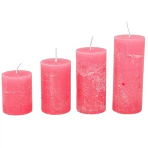 Rusztikus 40mm-es lépcsős henger gyertya Hús (csom ár) (ADVENTI GYERTYÁK), DIY (Csináld magad), Egységcsomag, Gyertya-, mécseskészítés, MESKA