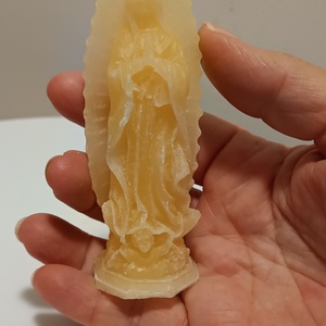 Szűz Mária kézműves gyertya 1 db választható színben és illatban , Otthon & Életmód, Gyertya, illat, aroma, Gyertya, Gyertya-, mécseskészítés, MESKA