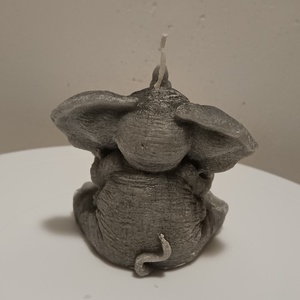 Elefánt alakú gyertya 10x10 cm 1 db -  - Meska.hu