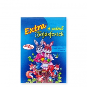 Tojásfesték +matrica extra, Ünnepi díszek, dekorációk, Húsvéti díszek és dekorációk, Húsvéti matrica, , MESKA