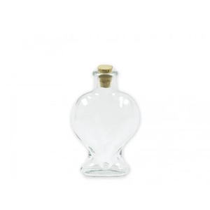 Palack szív alakú T 0,2L homoköntés ceremóniához - Meska.hu