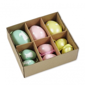 Húsvéti tojás 9db 6/4cm pasztell - Meska.hu