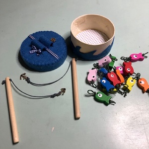 Mini horgászat - játék & sport - táblajáték és kártyajáték - utazójáték - Meska.hu