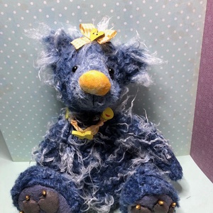 Bozontfalvi Lilla- súlyozott levendulával töltött mackó - játék & sport - plüssállat & játékfigura - maci - Meska.hu