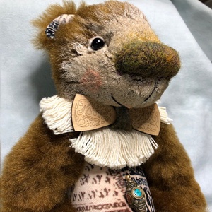Womby-antik hermann szőrös mackó - Meska.hu