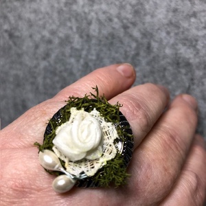 Zoé-Gyűrű hordó kabala mackó - ékszer - ékszertartó - ékszertartó állvány - Meska.hu