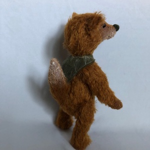 Rőti-mohair róka - játék & sport - plüssállat & játékfigura - róka - Meska.hu