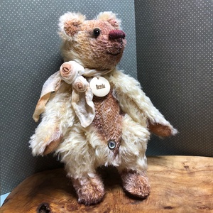 Selyemréti Rezeda- mohair mackó - művészet - más gyűjtemények - Meska.hu