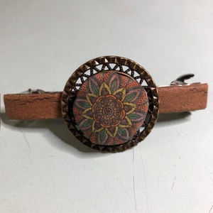 Mandala mintás parafa franciacsat - Meska.hu