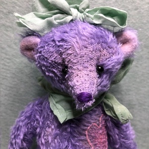 Milli-illatos mohair mackó - Meska.hu