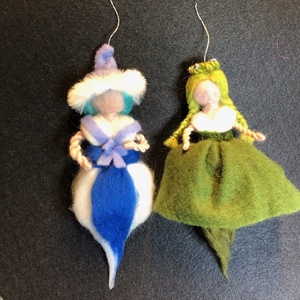 Király felnőtt kesztyűbáb - 4 évszak gyapjútündérek - játék & sport - bábok - kesztyűbáb - Meska.hu