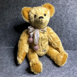 Selymesréti Cini- antik francia szabásmintás mohair mackó - Meska.hu