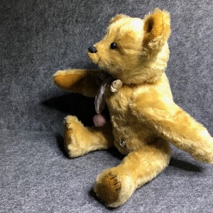 Selymesréti Cini- antik francia szabásmintás mohair mackó - művészet - más művészeti ág - Meska.hu