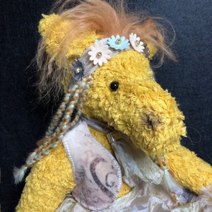 Öltöztethető pamut lovacska - játék & sport - plüssállat & játékfigura - ló - Meska.hu