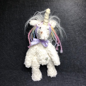 Unikornis-természetes anyagokból - játék & sport - plüssállat & játékfigura - unikornis - Meska.hu