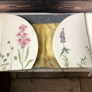 Selyem függönyös, asztali, filc paraván - játék & sport - bábok - báb készlet - Meska.hu