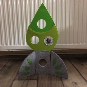 Filc faformájú asztali paraván - játék & sport - bábok - báb készlet - Meska.hu