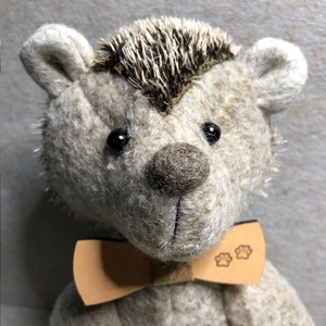 Süni-hordható bőrnyakkendővel - Meska.hu