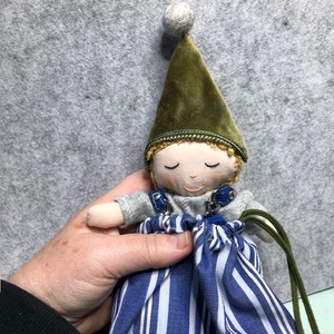 Öltöztethető fiú marokbaba - játék & sport - baba & babaház - öltöztethető baba - Meska.hu