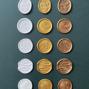 Viaszpecsét - ovális - esküvő - meghívó & kártya - meghívó - Meska.hu